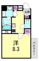 UresidenceUESHIOの物件間取画像